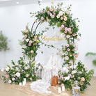 Outdoor wedding round arch floral kit