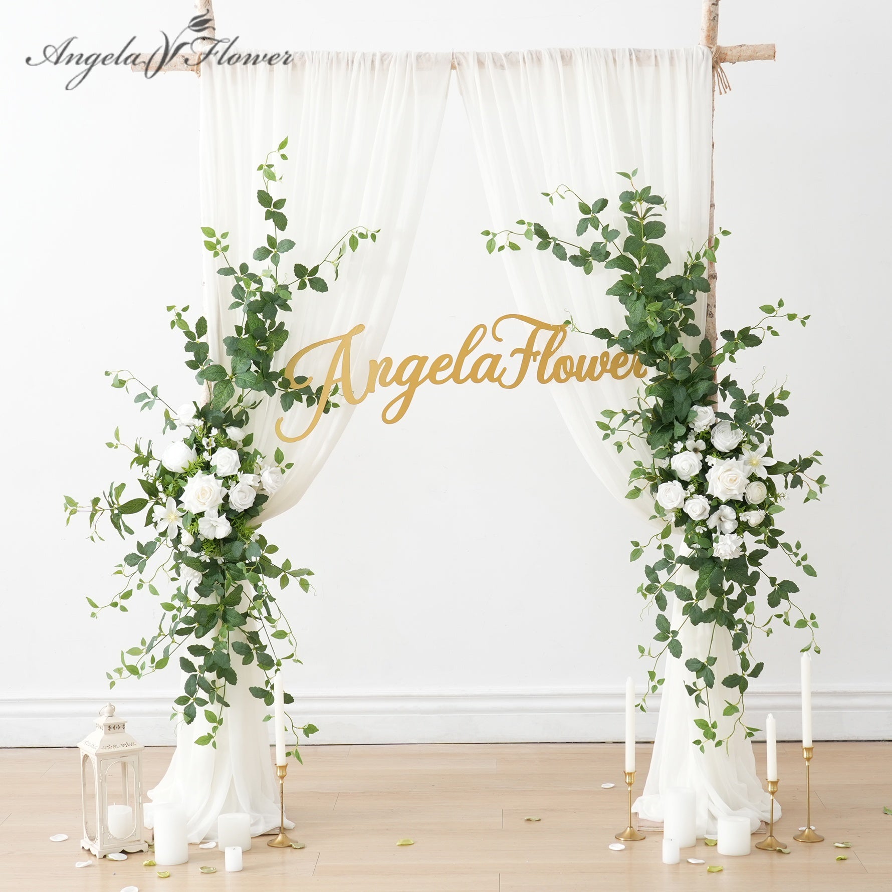 white‑rose‑greenery‑wedding‑floral‑swag‑curtain