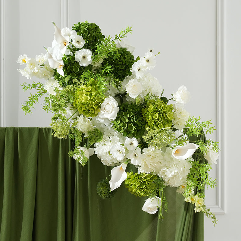 Hydrangea Wedding Table Centerpieces Aisle Flower Decor | Angela