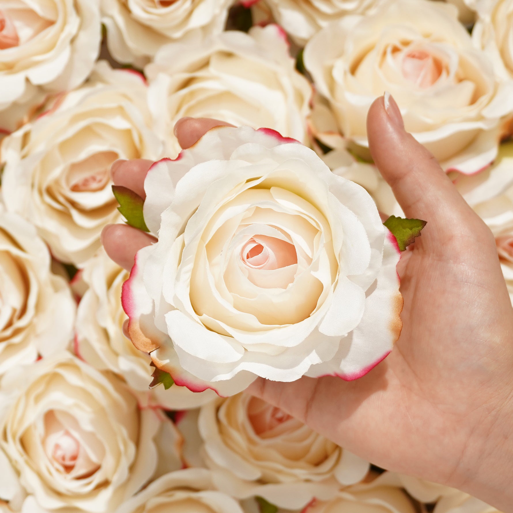 flower-wall-faux-rose-heads