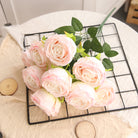 mauve_lilac_faux_rose_bunch_photo