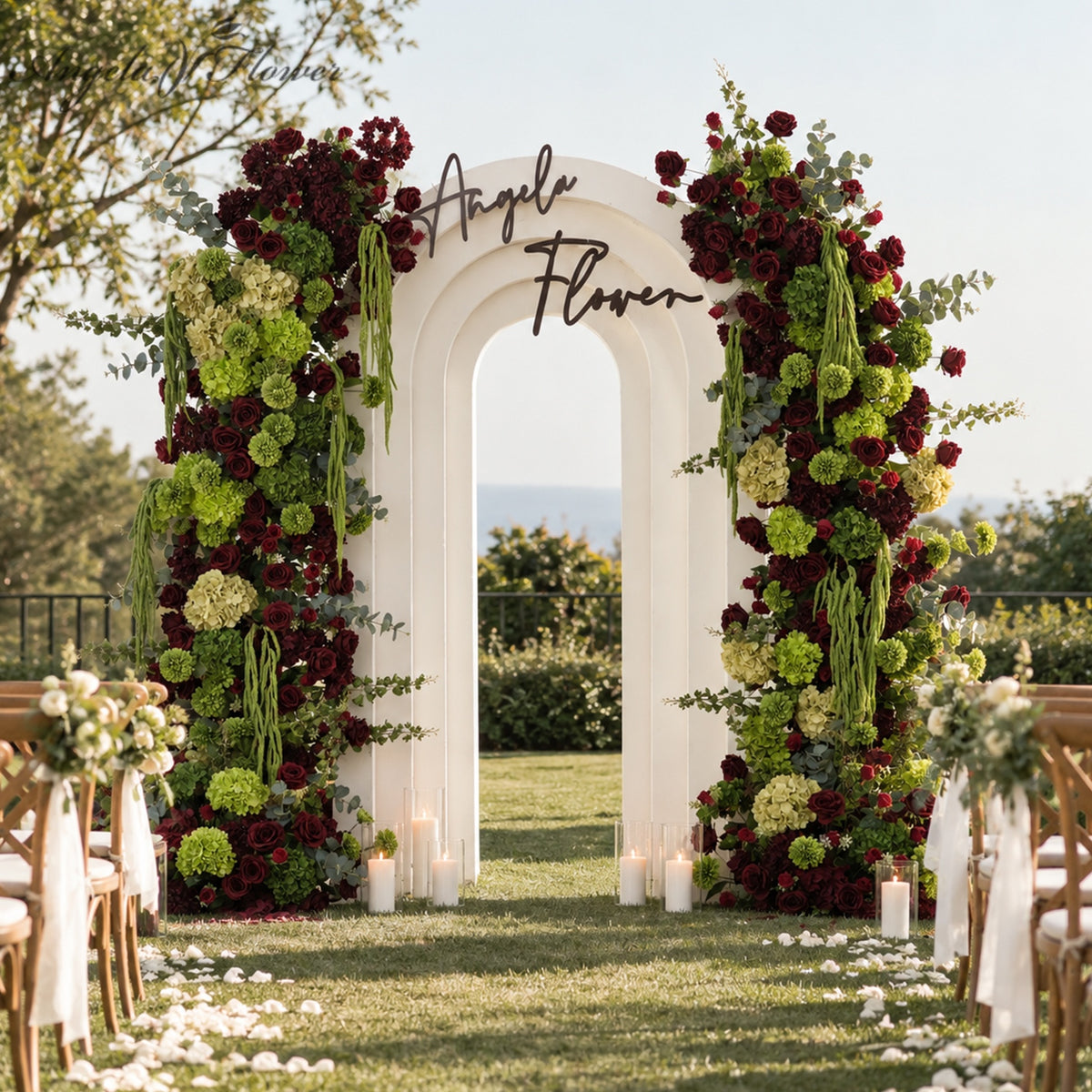 fall_wedding_floral_arch_decoration