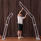 triangular_wedding_arch_empty_display