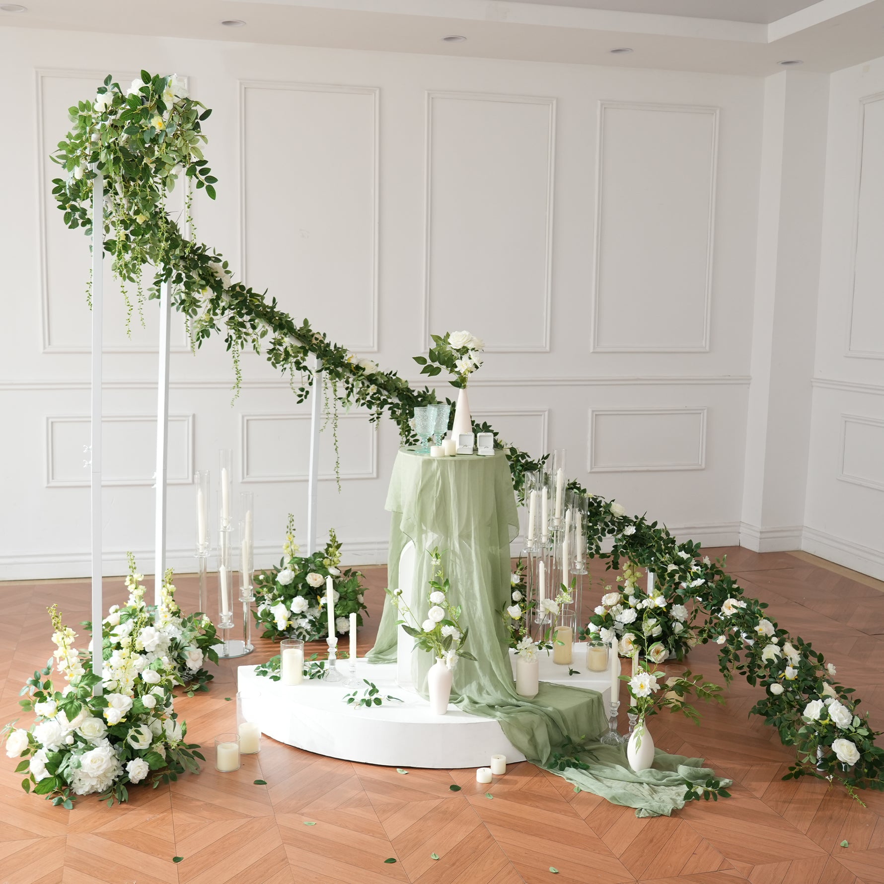 Wedding Flower decoration, Flower wall, Table Flower Centerpiece