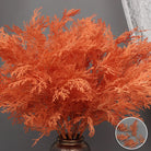 artificial antler leaf greenery for bridal bouquet filler