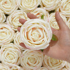 silk-fabric-rose-heads-home-wedding-decor