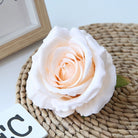 Close Up Artificial Rose Heads with Realistic Layered Petals