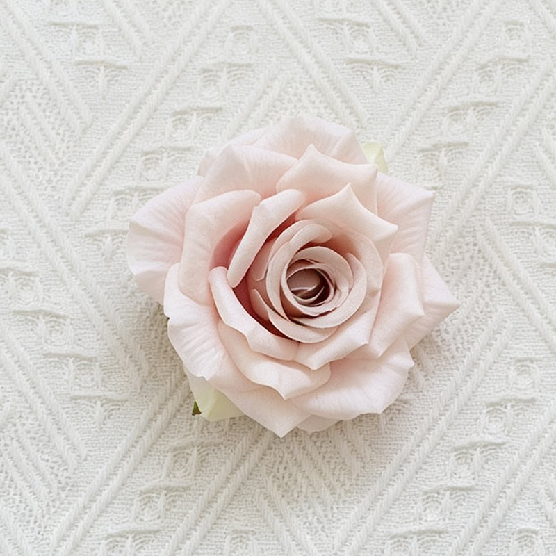 Artificial Rose Heads with Soft Petals for Bouquet Making and Decor