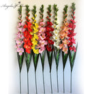 fake_gladiolus_flower_red