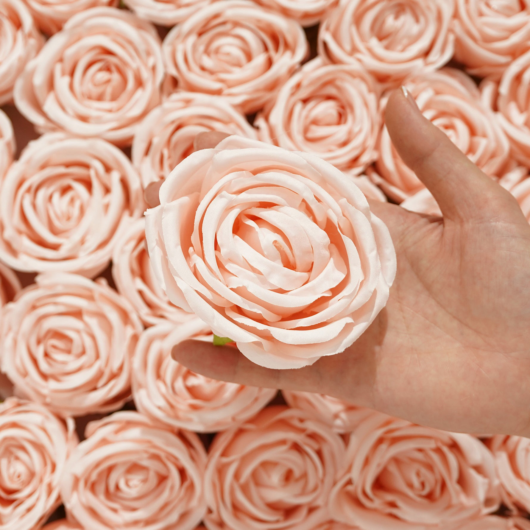 handmade-silk-rose-head-floral-material
