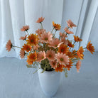 1. Purple artificial cosmos for bridal bouquet