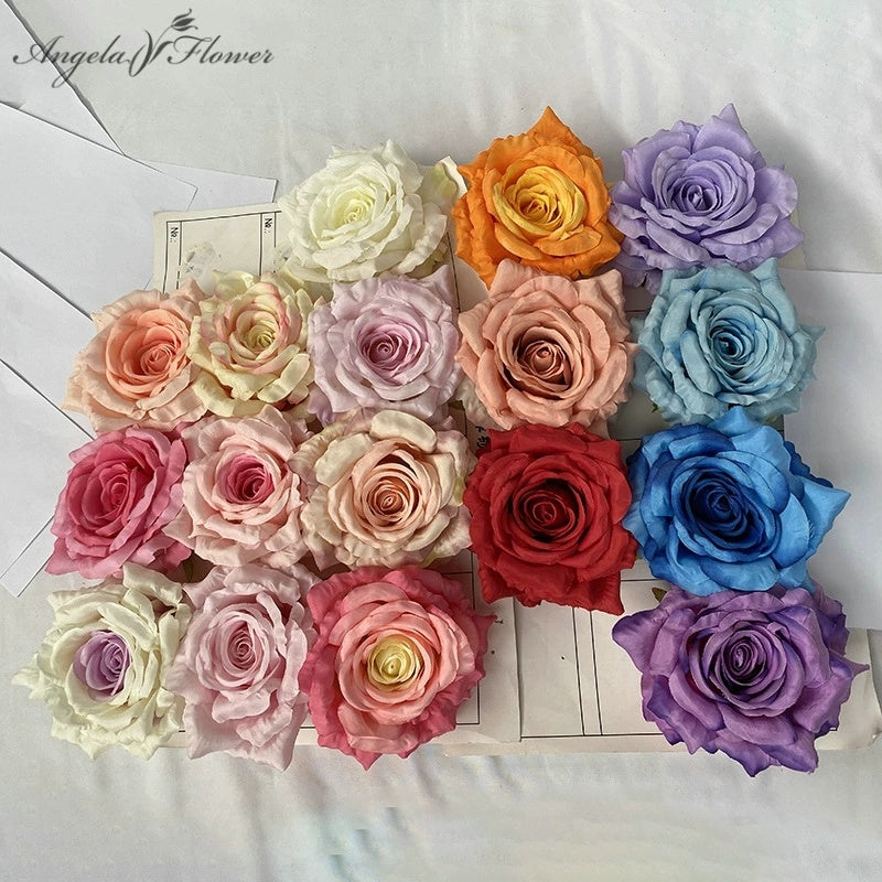 artificial‑rose‑flower‑heads‑multi‑color‑bulk
