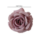 Burgundy and Blush Artificial Roses for Elegant Floral Crafts