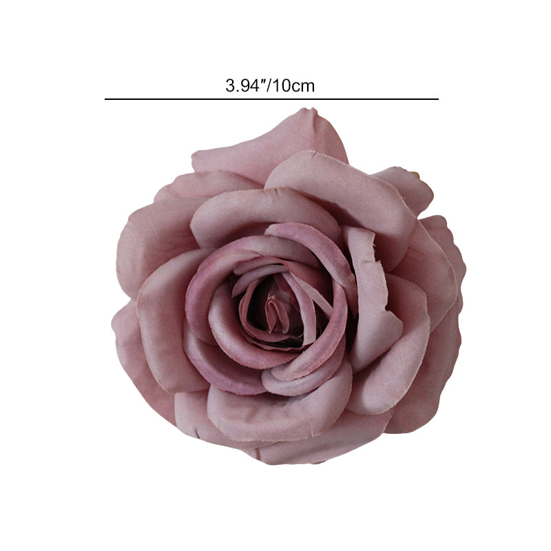 Burgundy and Blush Artificial Roses for Elegant Floral Crafts