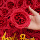 ivory artificial rose heads arch filler