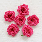 Artificial Rose Flower Heads for Wedding Bouquet Making