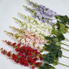burgundy‑red‑artificial‑delphinium‑stem‑close‑up