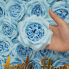 peach artificial austin rose home styling