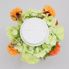 artificial‑orange‑green‑wedding‑centerpiece‑side‑angle‑product‑photo