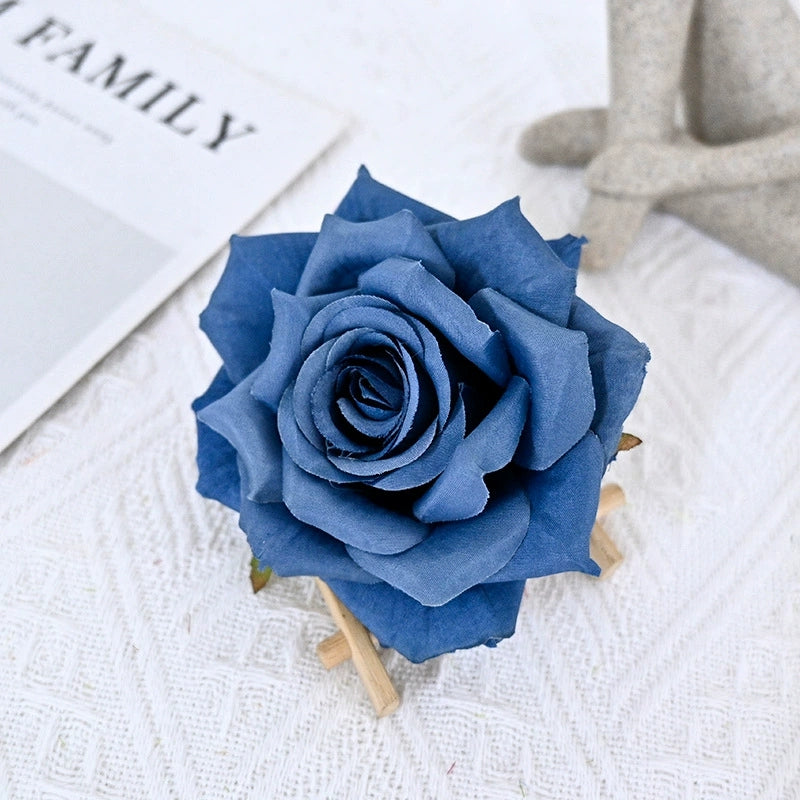 Mixed Color Artificial Rose Blooms for Wedding Decorations
