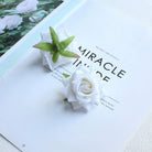 Artificial Rose Flower Buds for Bridal Bouquet and Floral Crafts