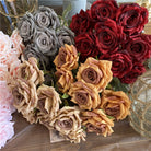 light-blue-faux-rose-bunch-silk-artificial-roses-flower-wall-supplies
