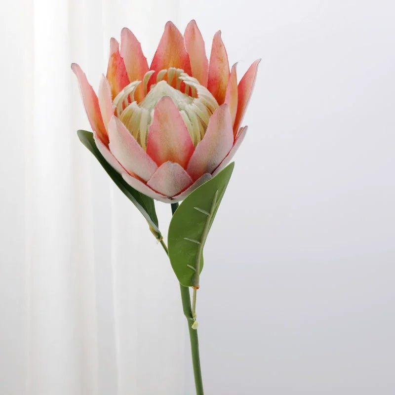 mixed‑tone‑artificial‑protea‑flower‑home‑vase‑display
