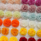 deep‑burgundy‑artificial‑ball‑chrysanthemum‑bloom‑product‑view