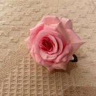 Cream silk rose flower head reception decoration