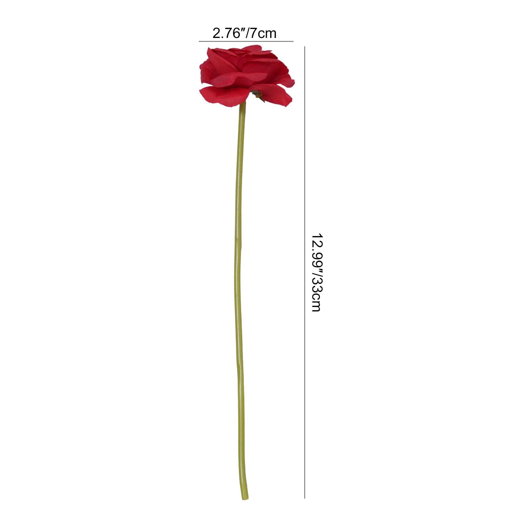 pure-white-single-stem-fake-silk-rose