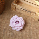Bright red fake rose head wedding floral supply