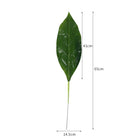 faux-green-leaf-decoration