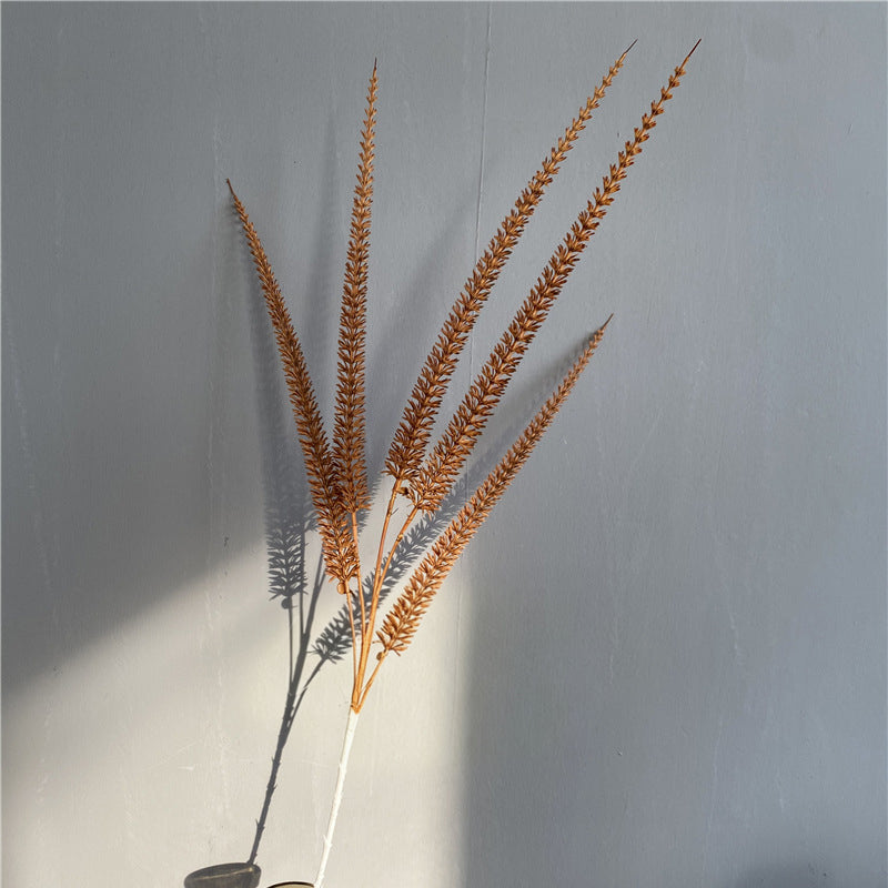 artificial‑pampas‑spike‑bloom‑texture‑close‑up‑view