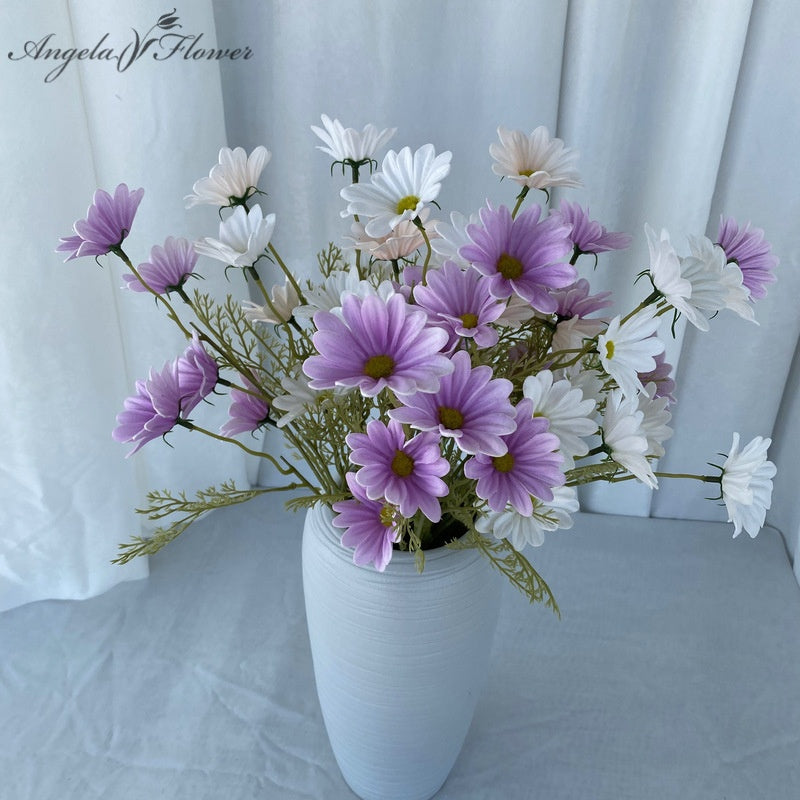 1. Faux cosmos stem for wedding floral decor