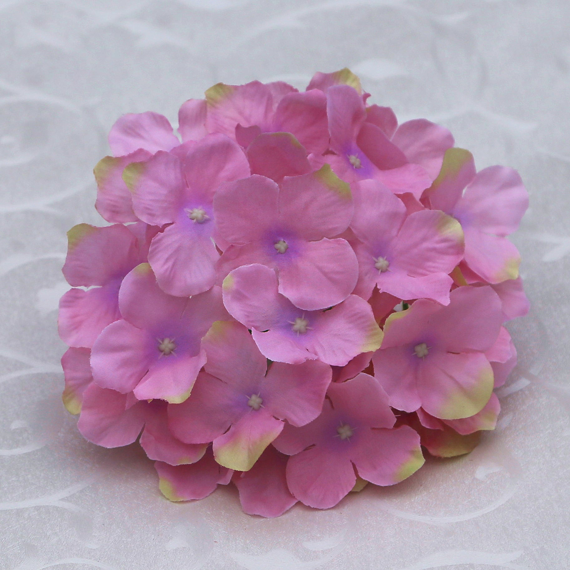 Colorful Faux Hydrangea Flowers for DIY Floral Arrangements