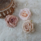 Assorted Color Artificial Rose Blooms for DIY Floral Design