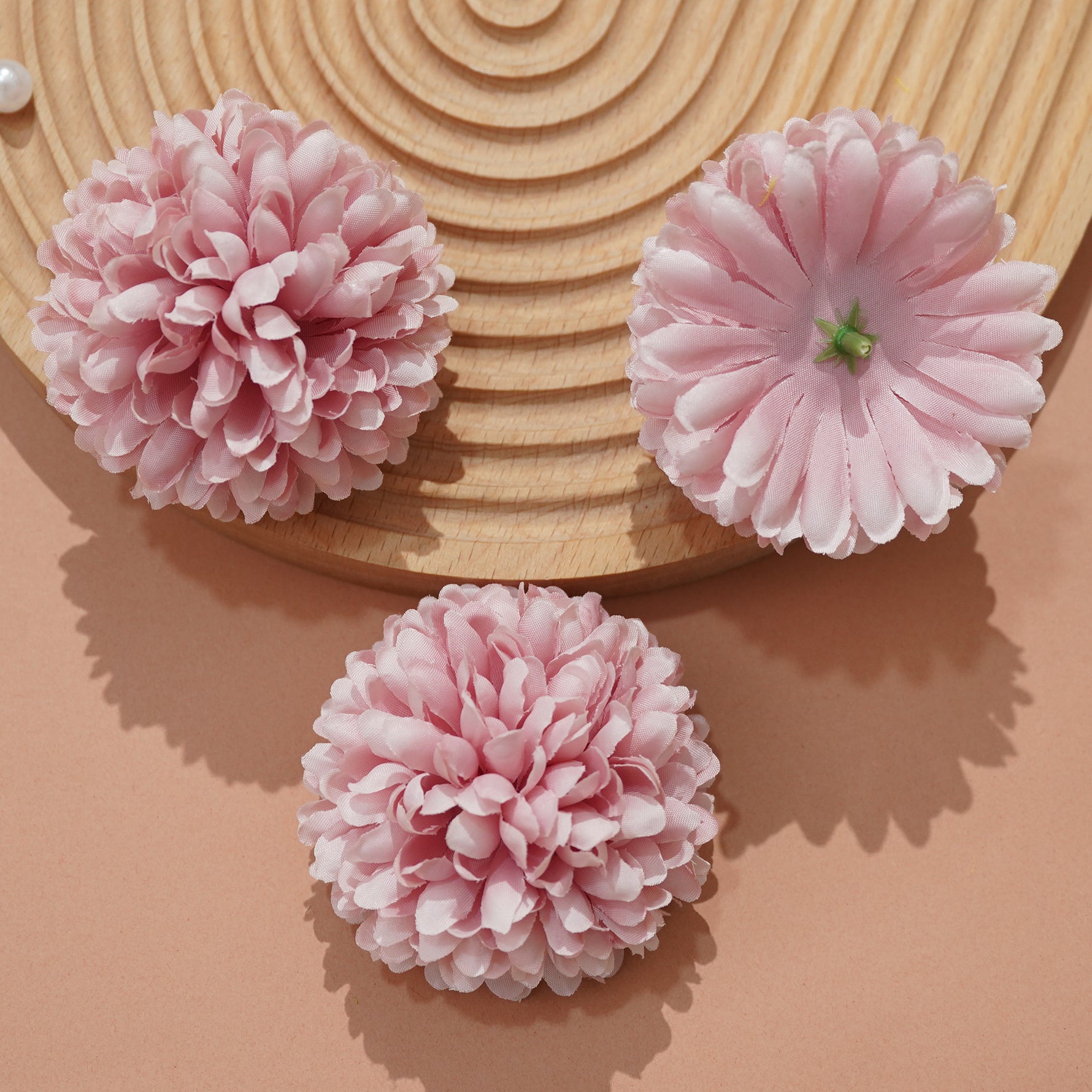 golden‑yellow‑faux‑pom‑pom‑chrysanthemum‑bloom‑festive‑decor