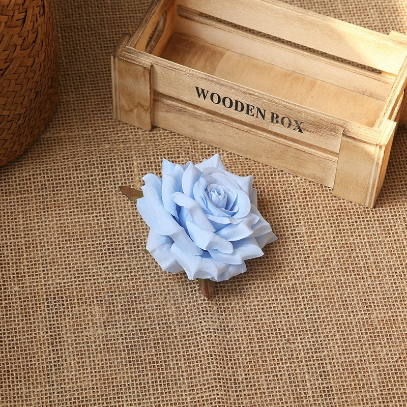  artificial silk rose head bulk wedding decor
