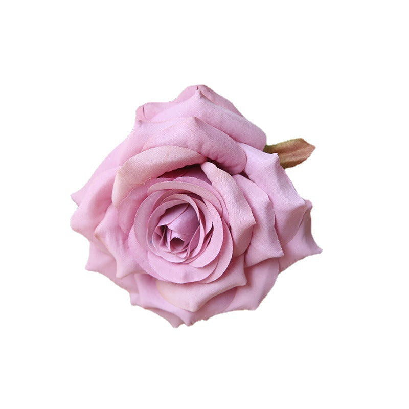 Lavender silk rose stem decor