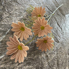 1. Sage green artificial cosmos home flower stem