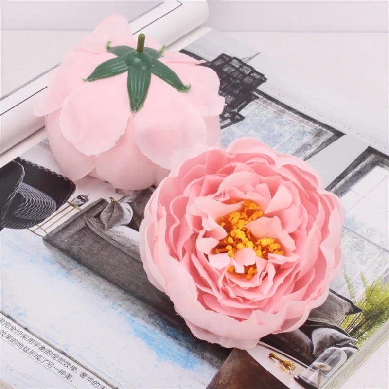 pink-silk-peony-head-artificial-flower-event-table-decor
