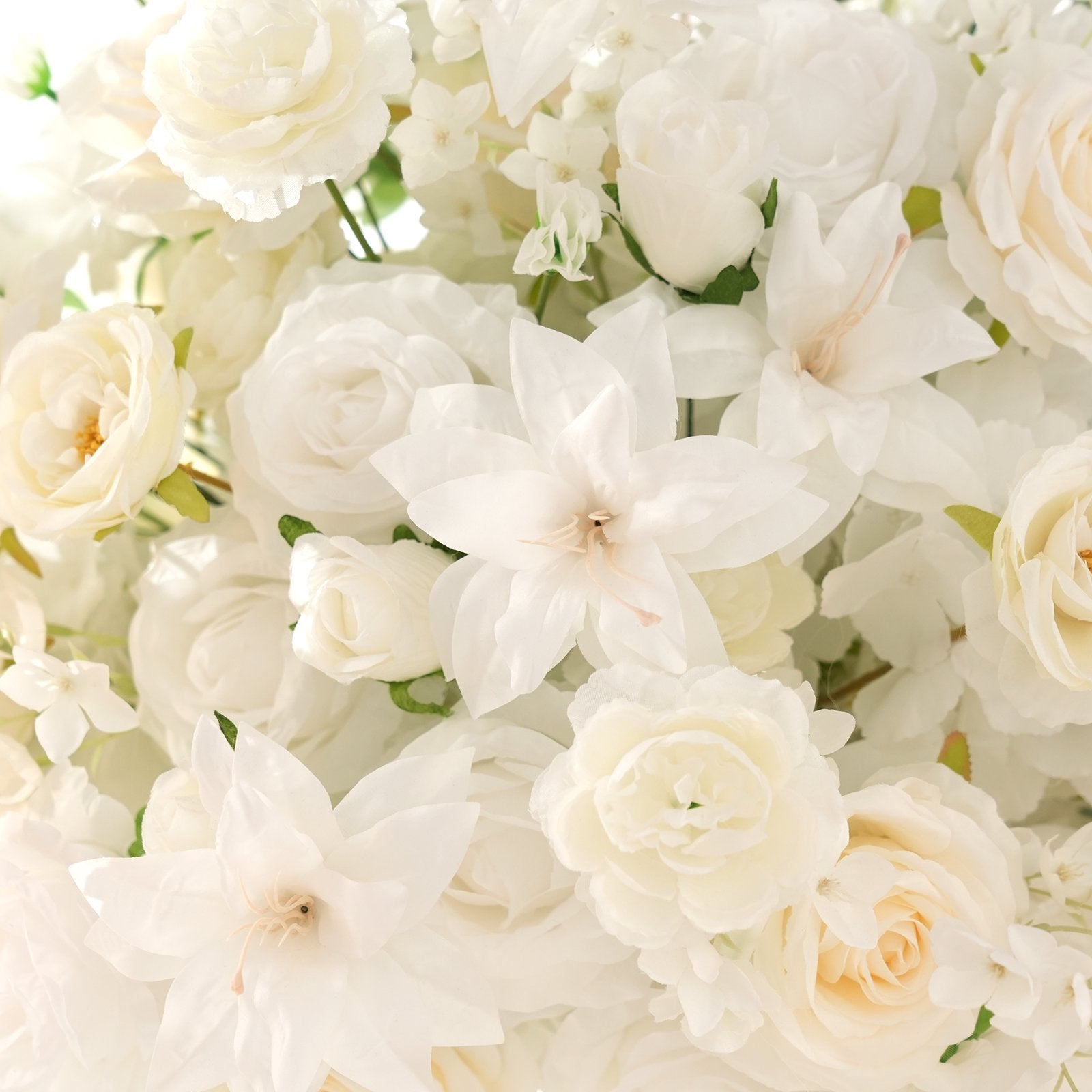 artificial-white-flower-table-runner