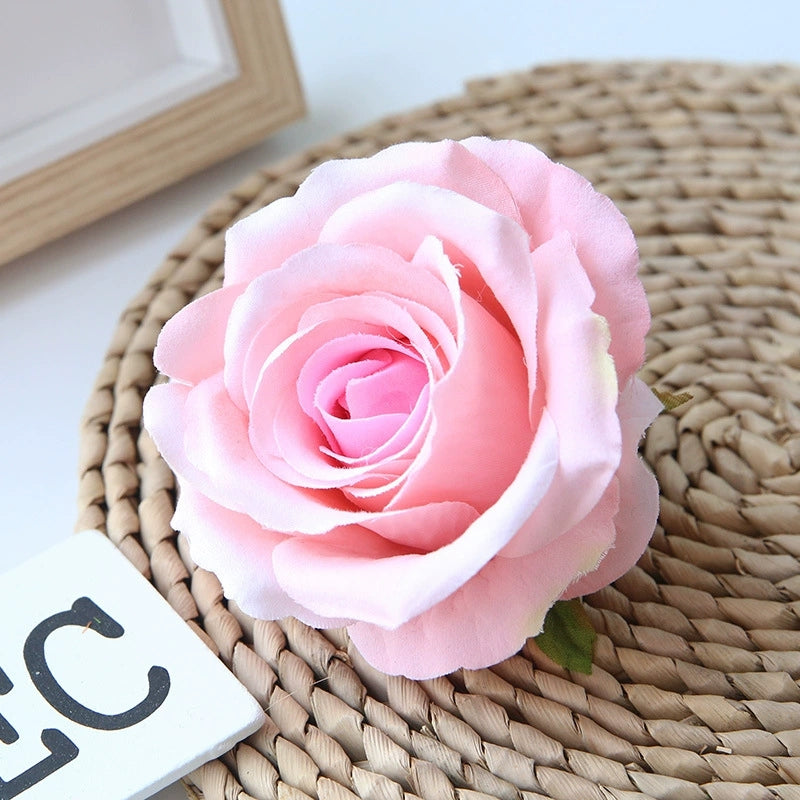 Loose Faux Rose Flower Heads for Handmade Floral Designs