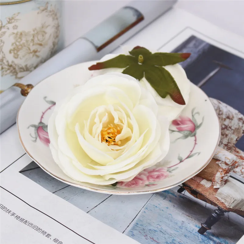 bright_yellow_faux_rose_flower