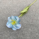 blue‑faux‑tulip‑long‑stem‑wedding‑floral‑supply