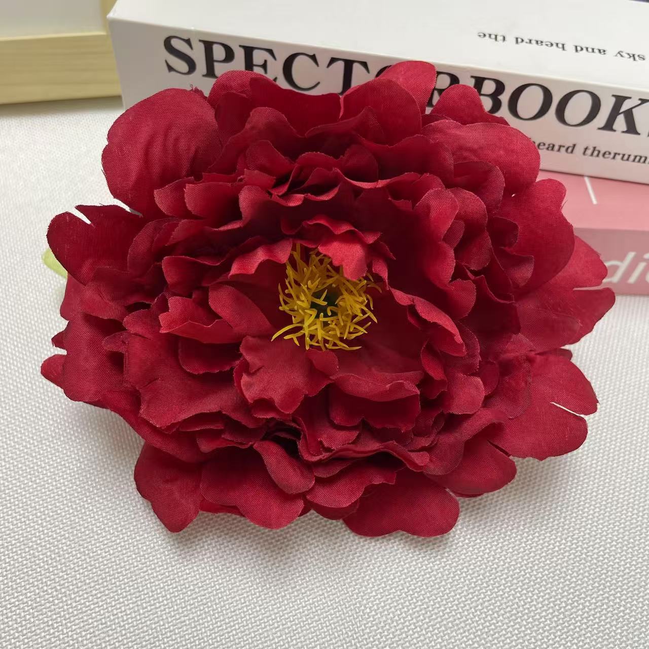 artificial peony blooms bulk DIY floral arrangement parts