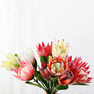 yellow‑faux‑protea‑bloom‑long‑stem‑floral‑material
