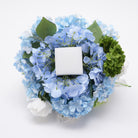 Realistic mixed faux flower centerpiece for wedding banquets and rehearsal dinners