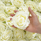 soft-pastel-fake-rose-flowers-centerpiece