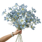 decorative-faux-cosmos-flower-stems